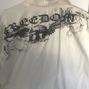 REWIRE extra large men’s white shirt